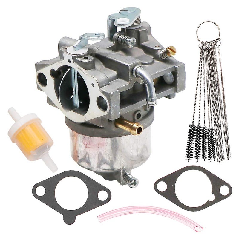 KIPA Carburetor For Mule 2500 2510 2520 1993-2000 Replace OE Part # 15003-2509 With Gaskets Carbon Dirt Jet Cleaner Tool Kit Fuel Filter - Image 1